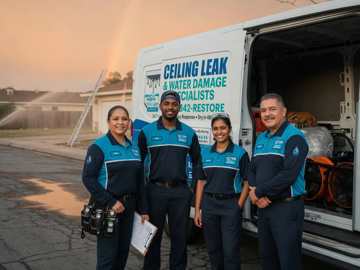 Ceiling Leak Cleanup company in Winnsboro, LA